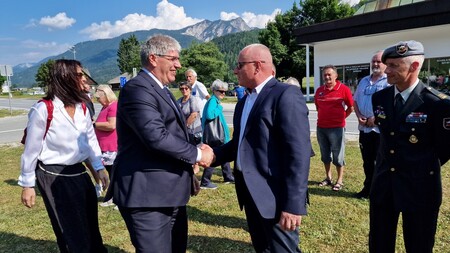 slovesnost Rateče - nekdanji mejni prehod2